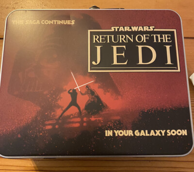 STAR WARS Return of the Jedi The Saga Continues In Your Galaxy Soon Lunchbox 