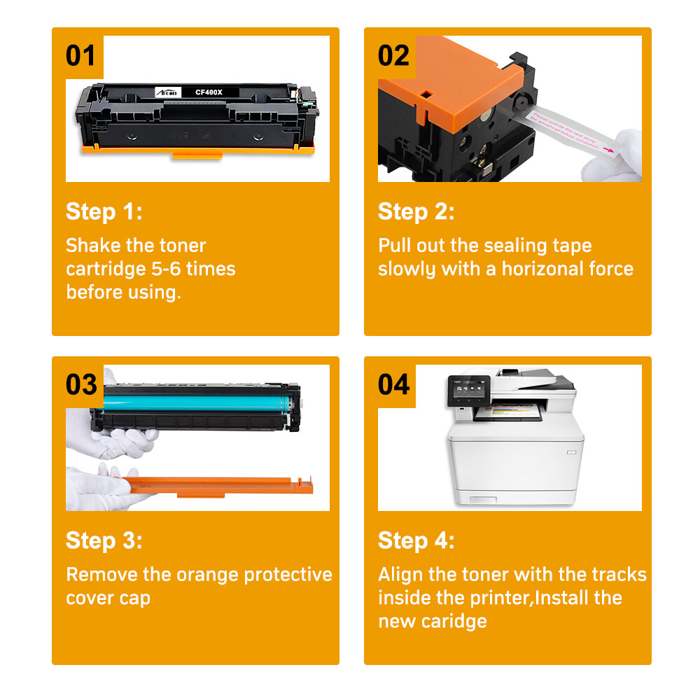 Toner Hp COLOR LASERJET PRO M270 SERIES originali e