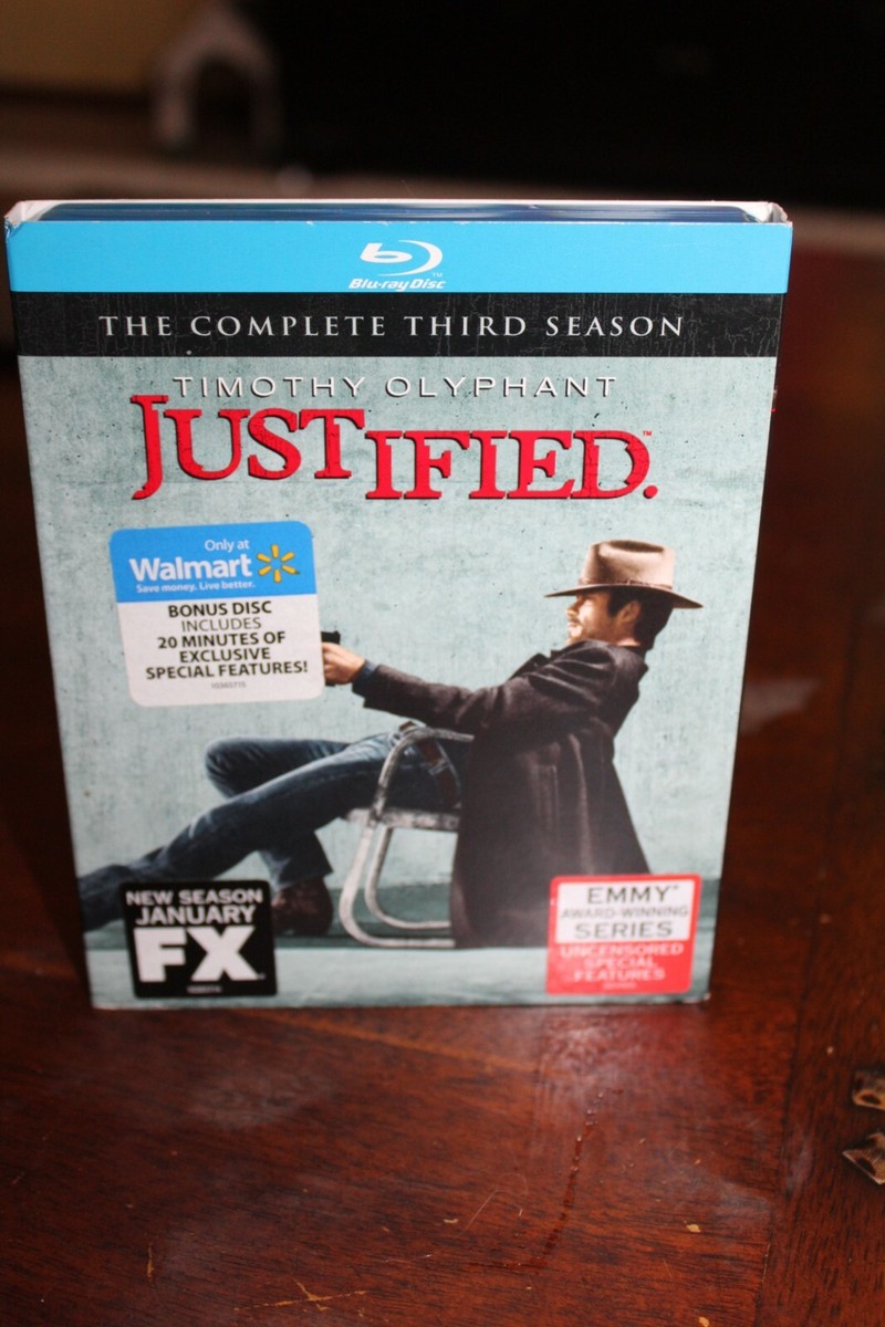 Justified: the Complete Third Season／ [DVD] [Import] Justified: The Complete Third Season (Blu-ray Disc, 2012, 3-Disc