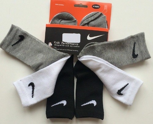 6 NIKE JORDAN ADIDAS BOY GIRL CREW QUARTER LOW Socks 7C-10C 10C-3Y 13C-4Y 5Y-7Y - Picture 12 of 72