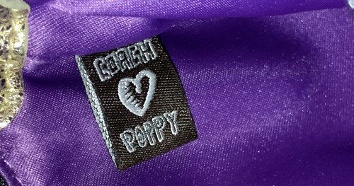Coach Poppy Story Patch Braccialetto Nero Oro 44070 Nuovo. - Foto 5 di 5