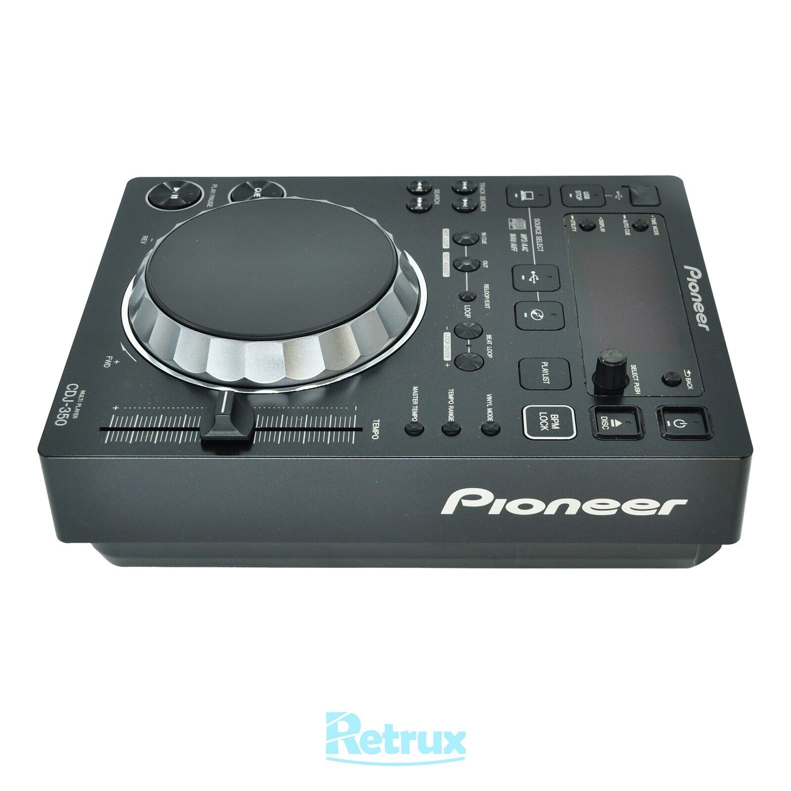 Pioneer DJ CDJ 350 CD-Player schwarz TOP