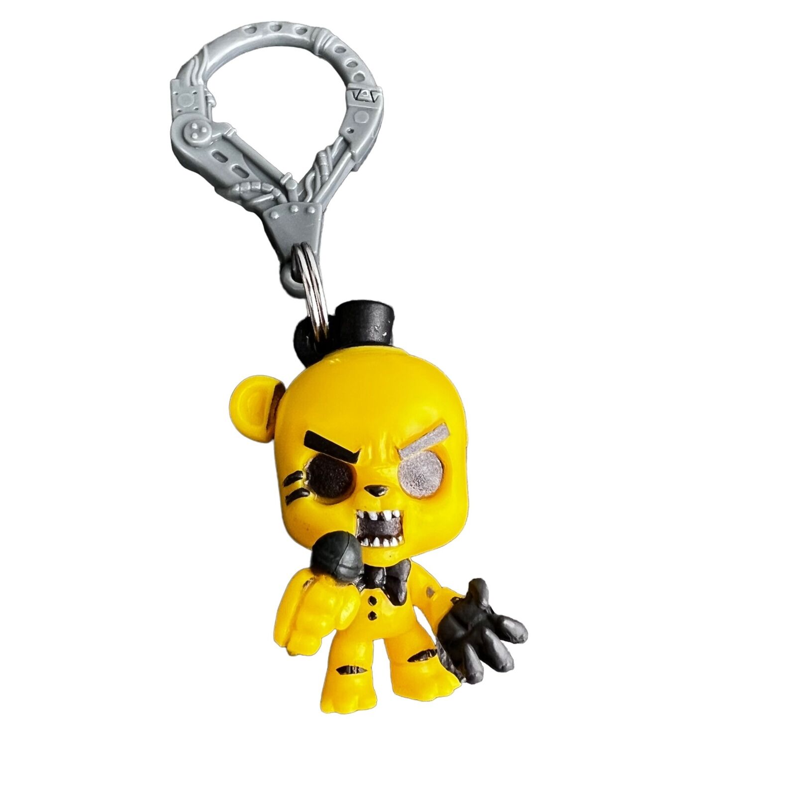 Five Nights At Freddys FNAF Keychain Figure 1.5 Withered Chica Yellow Bird