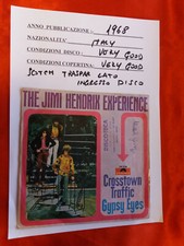 DISCO 45 GIRI  -   The Jimi Hendrix Experience ‎– Crosstown Traffic / Gypsy ....