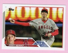2023 Topps Series 1 Jimmy Herget #254 Los Angeles Angels