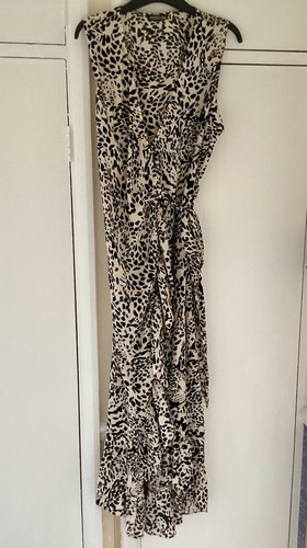 Biba Ruffle Wrap sleeveless Beach / Sundress. UK Size M