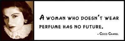 No Future Chanel Quotes About Perfume Wall Quote COCO CHANEL A