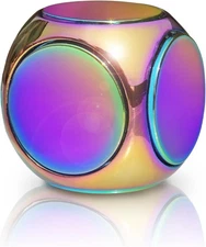 Metal Fidget Toys Adults, EDC Figette Spinner Cube Silent Cool Gadgets Stuff Des