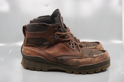 ECCO Track 25 Mid/High Leather Hiking Boots Moc GTX Mens 43 EU / 9-9.5 US
