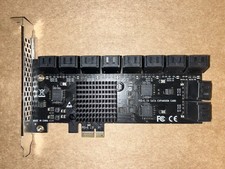 20 PORT SATA CONTROLLER PCI-E X1 NON RAID FREE SHIP