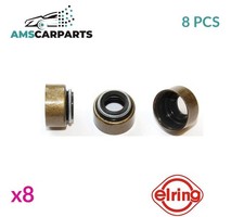 VALVE STEM SEAL SET 010250 ELRING 8PCS NEW OE REPLACEMENT