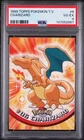 1999 Pokemon Topps TV Charizard 6 FRESHLY GRADED PSA 4 VG-EX