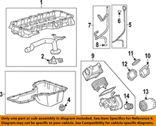 GM OEM 06-25 Sierra 2500 HD Engine Engine Parts-Oil Filter 12684038