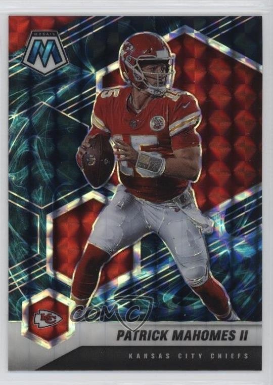 2021 Panini Mosaic Genesis Mosaic Prizm Patrick Mahomes II #1