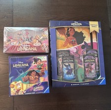Lorcana Reign Of Jafar Booster Box First Chapter Portfolio Shimmering Skies Box 