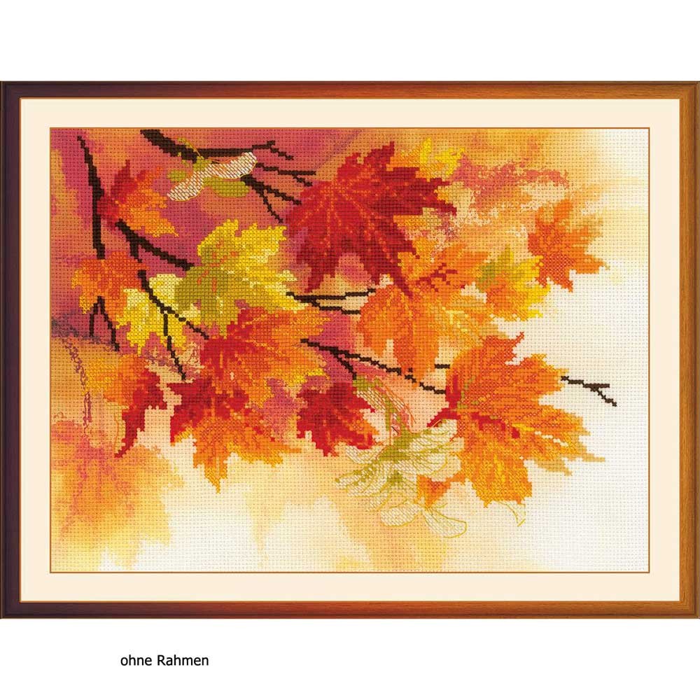 Riolis counted cross stitch Kit Autumn Colors, DIY