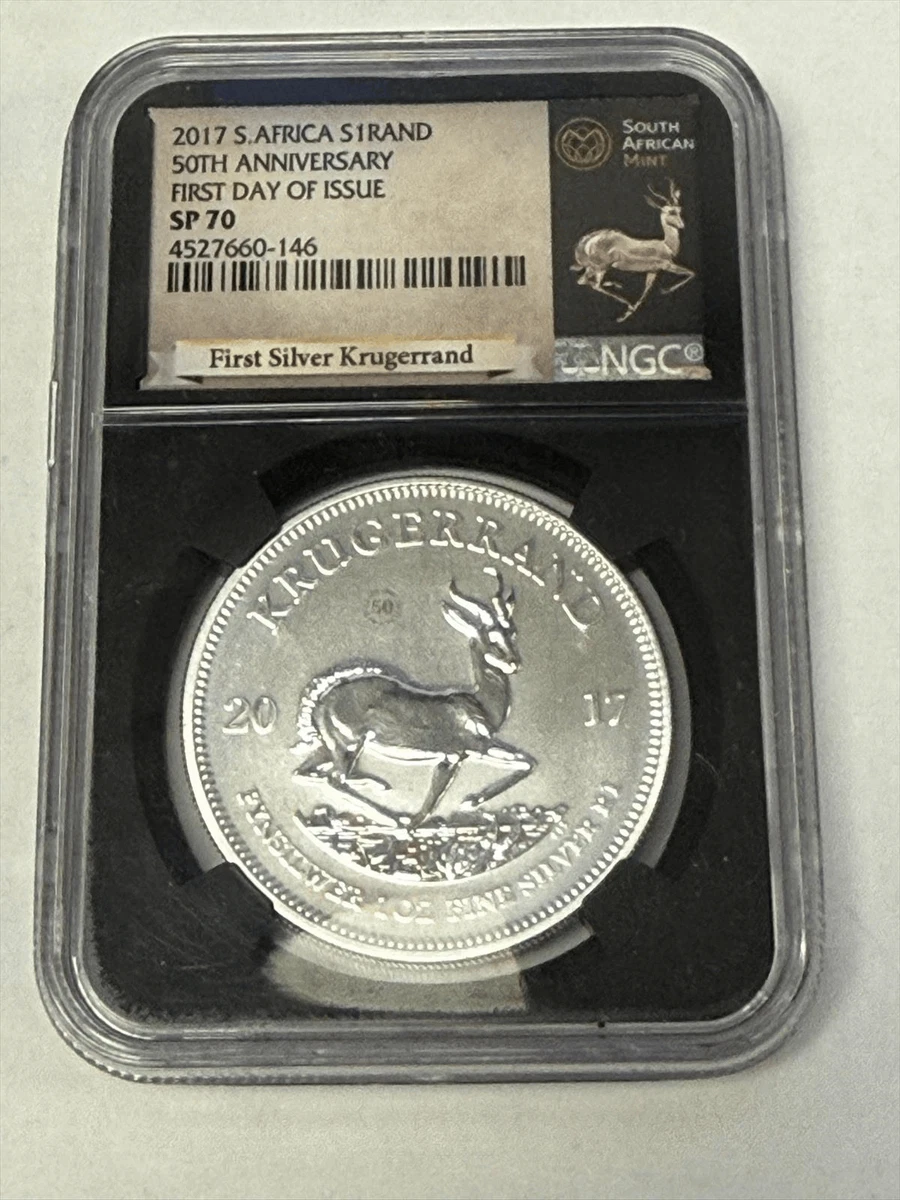 2017年 南アフリカ 1ランド クリンゲランド 銀貨 50周年記念 2017 South African Coins for sale | eBay