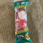 New Santa Claus Vintage Pez Dispenser Wih Candy Open Eyes - New In Bag & Candy — photo 2