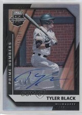 2021 Elite Extra Edition Prime Numbers A Signatures 5/190 Tyler Black Auto 0c6
