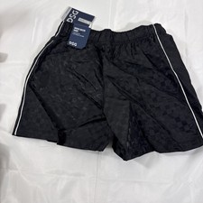 NWT DSG Woven Soccer Shorts Performance Boys Youth Sports S Black Nylon