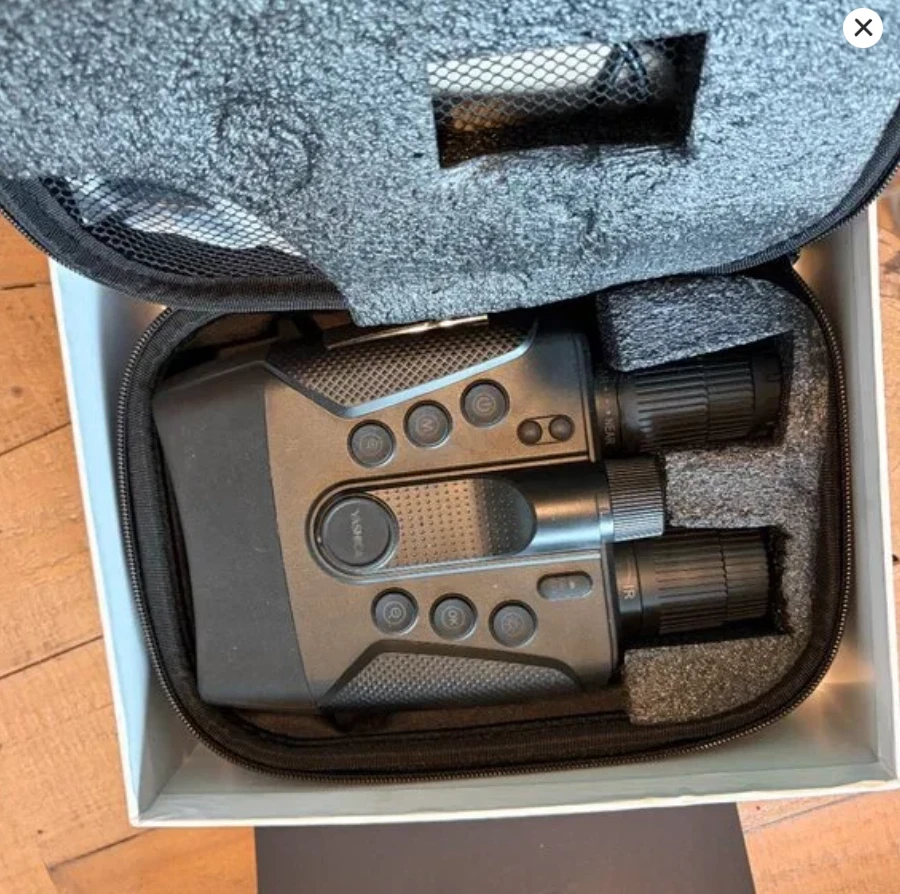 Binoculares de visión nocturna YASHICA Vision IR, NUEVOS EN CAJA Foto 2 de 4