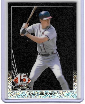 2025 Leaf 15th Anniv NSCC 1990 Leaf #90B-36 Dale Murphy Sparkles Black #2/2
