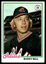 Buddy Bell 1978 Topps #280 Cleveland Indians MLB READ FREE SHIPPING AutographDen