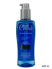 Zero Frizz Hair Serum Keratin Corrective Extra Strength 5 Fl Oz Tame Frizz  NEW