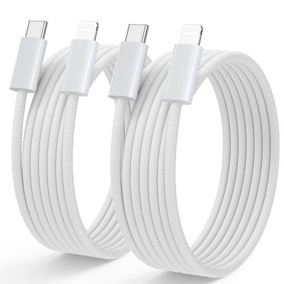 USB C Lightning Kabel 1M 2Pack, [Apple MFi Zertifiziert] Power Delivery iPhone