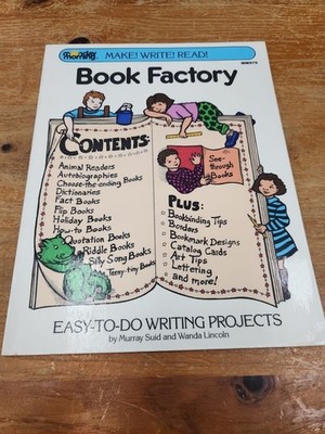 Book Factory by Murray Suid Easy to Do Writing Projects Elementary Grades