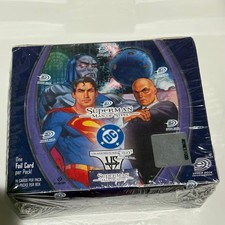 Upper Deck VS System DC Superman Man of Steel Booster Box Sealed Rare
