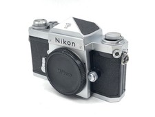 Nikon F Early Model Eye Level Silver 35mm Film SLR Camera Body F Mount H0706