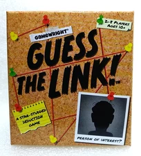Gamewright ~Guess The Link - A Star-Studded Deduction Game ~2-8 Players / 15mins