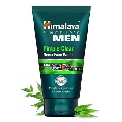 Himalaya Men Pimple Clear Neem Face Wash - 100ml (2er Pack)