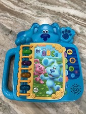 Leap Frog Blues Clues and You Skidoo Into ABC's Book Educational Toy for Kids