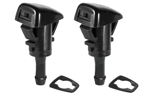 2PCS WINDSHIELD WASHER FLUID NOZZLE FOR DODGE RAM 1500 2500 3500 5113049AA - Picture 3 of 6