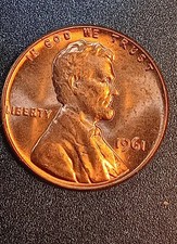 1961 P Lincoln Memorial Cent- Uncirculated