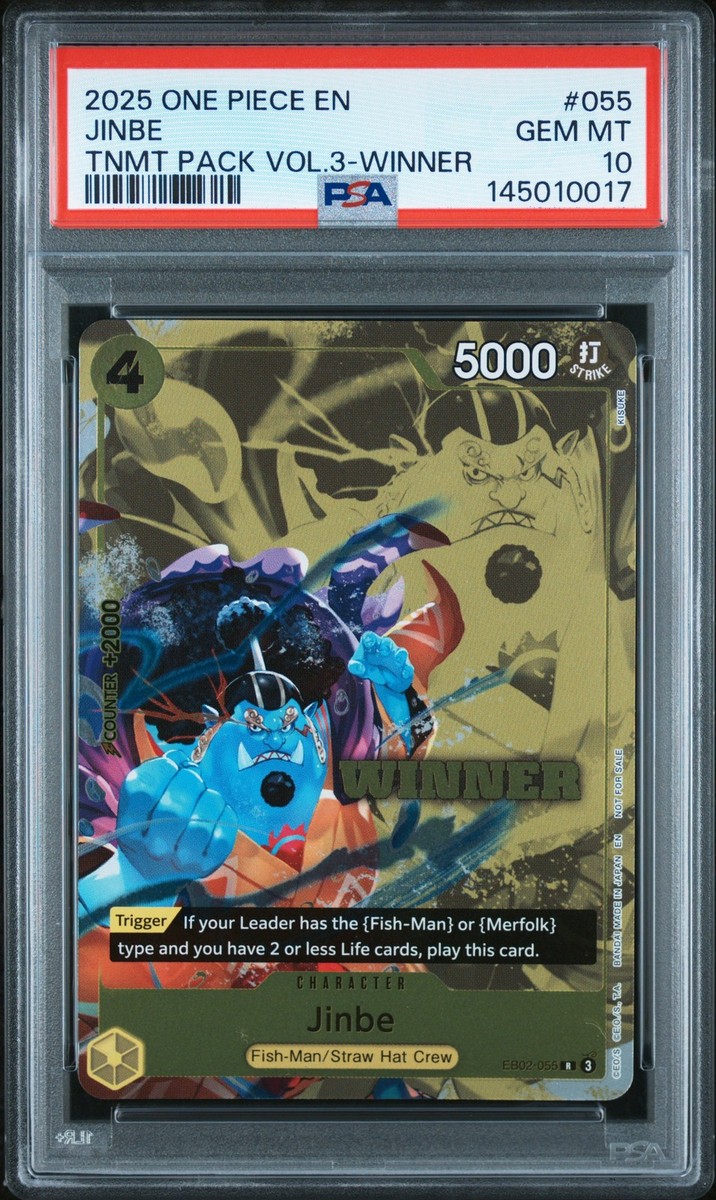 Jinbe (Winner Pack 2025 Vol. 3) EB02-055 One Piece Promotion Cards