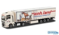 Herpa Spedition Land Man Tgx Xxl Gardinenplanen-Sattelzug 947770