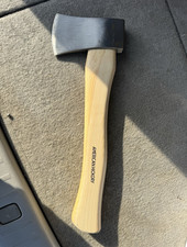 Hatchet Axe with Wood Handle and Metal Head, ...