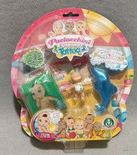 PACIOCCHINI SUMMER TATTOO DELFINO GIOCHI PREZIOSI NEW ANNI 90 1990 BLISTER