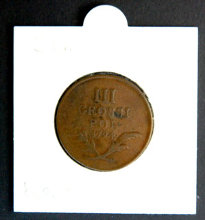 RDR Habsburg für Galizien und Lodomerien / Polen 3 Grossi 1794 Kupfer