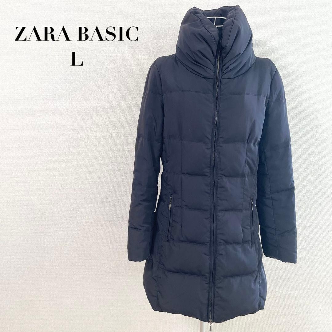 ZARA BASIC Volume Collar Long DowZARA BASIC Volum… - image 1