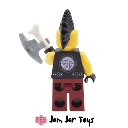 LEGO Eyezor Ninjago Mini Figure - NEW With Bone AXE 71736 NJO639 R1234 - Picture 3 of 3