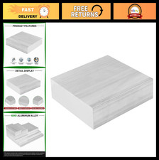 6061 Aluminum Flat Bar 1" Thick x 4" Wide x 4" Long - Solid Plate for Crafting 