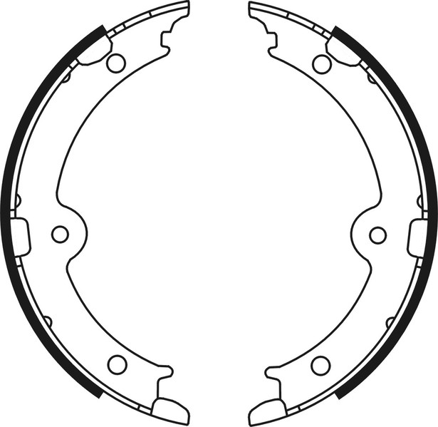 Fits ABE C02087ABE Brake Shoe Set, parking brake C02087 ABE (Automoti ⭐UK Stock⭐