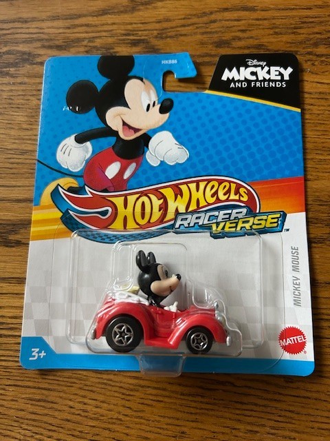 HOT WHEELS RACER VERSE DISNEY MICKEY MOUSE Red 2024 Free Shipping
