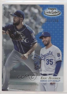 2017 Topps Gold Label Class 1 Blue 31/150 Eric Hosmer #17 00em