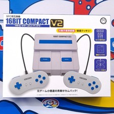 Console SFC 16Bit Compact V2 (Nintendo Super Famicom) Columbus Circle Japan NEW