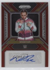 2024 Panini Prizm WWE Sensational Signatures Red 6/99 Noam Dar #SS-NDA Auto 0s2